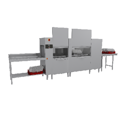 Tunnel dishwashers of the A series